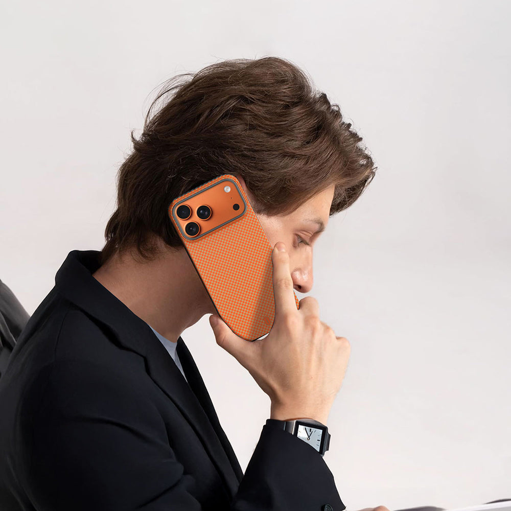 iPhone 17 Pro Kılıf M-safe Şarj Özellikli Wiwu DCC-208 Aramid Armor Kılıf