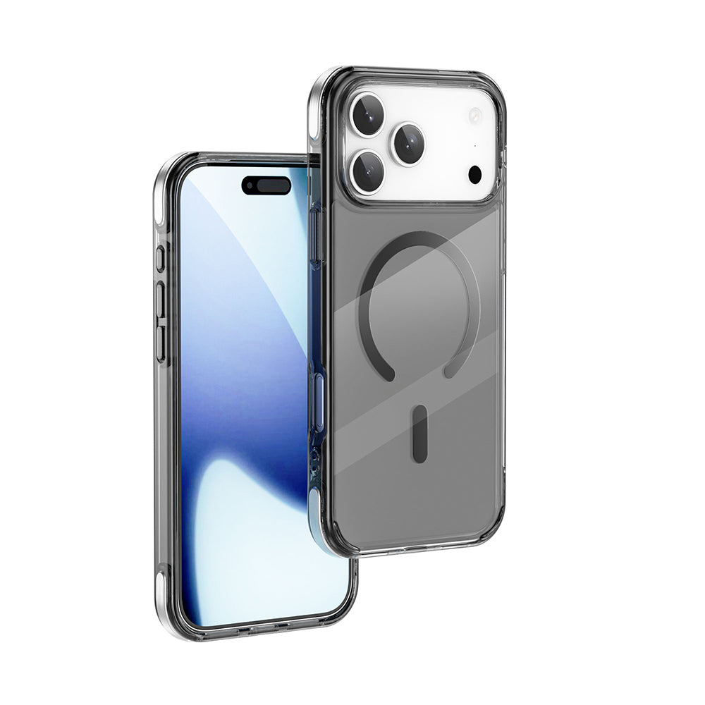 iPhone 17 Pro Kılıf M-safe Şarj Özellikli Wiwu MCC-702 Titanyum Pro Serisi Sert PC Kılıf