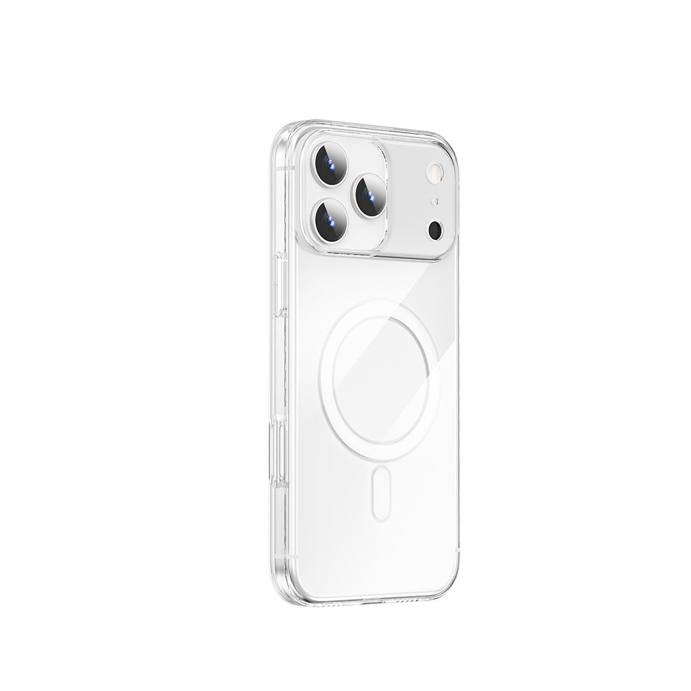 iPhone 17 Pro Kılıf M-safe Şarj Özellikli Wiwu YXK-207 Invisible Pro Sert PC Kılıf