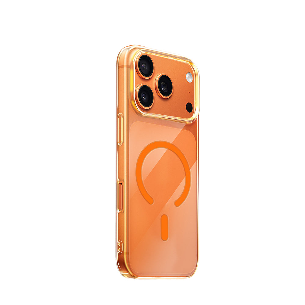 iPhone 17 Pro Kılıf M-safe Şarj Özellikli Wiwu YXK-207 Invisible Pro Sert PC Kılıf