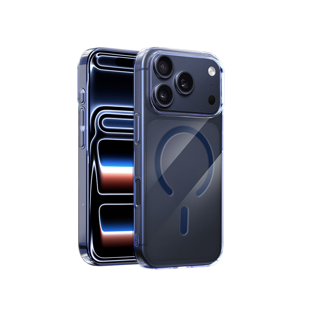 iPhone 17 Pro Kılıf M-safe Şarj Özellikli Wiwu YXK-207 Invisible Pro Sert PC Kılıf