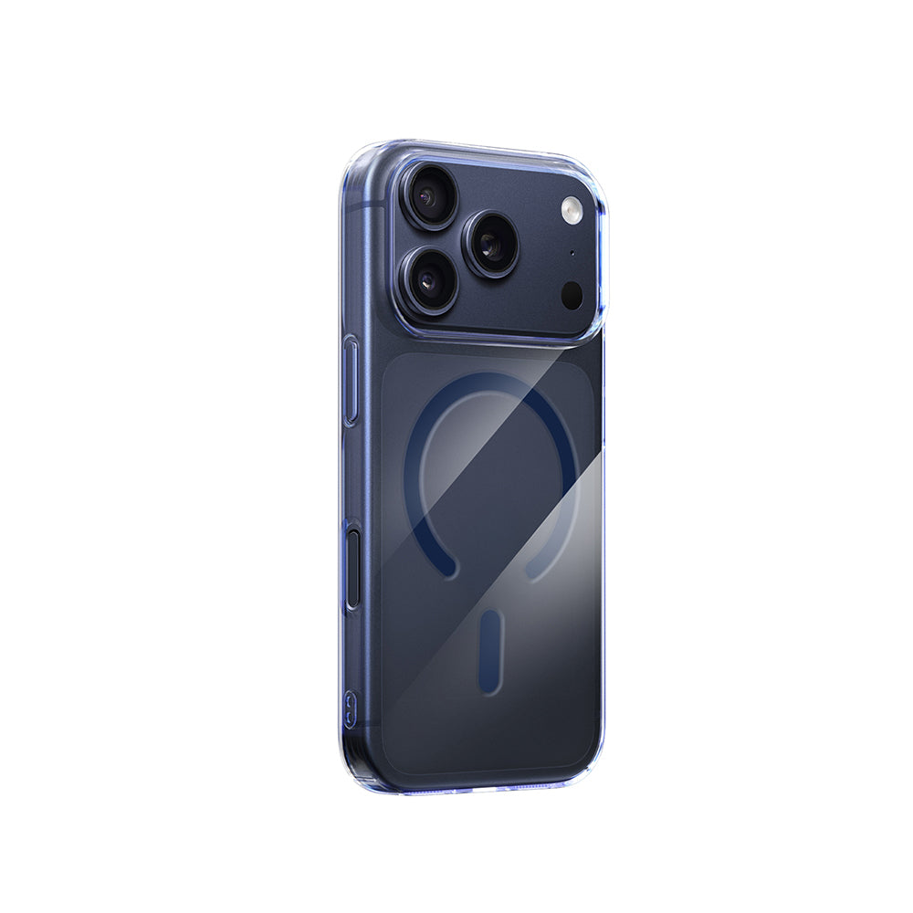 iPhone 17 Pro Kılıf M-safe Şarj Özellikli Wiwu YXK-207 Invisible Pro Sert PC Kılıf