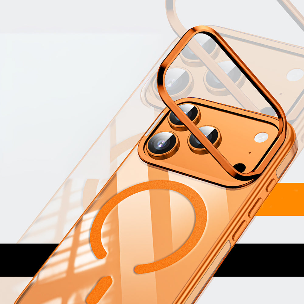 iPhone 17 Pro Kılıf M-safe Şarj Özellikli Wlons Standlı Efsane Kılıf