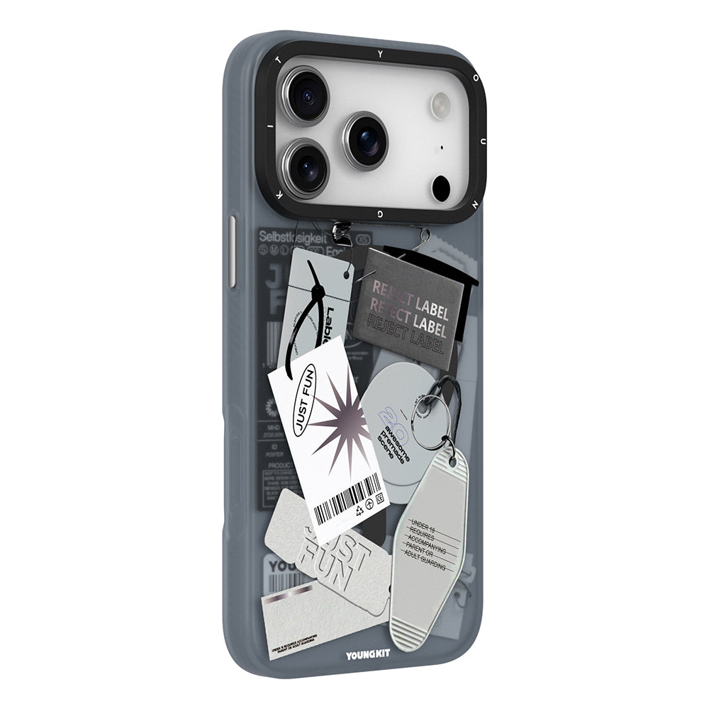 iPhone 17 Pro Kılıf M-Safe Şarj Özellikli Youngkit Different Dimension Serisi Kılıf