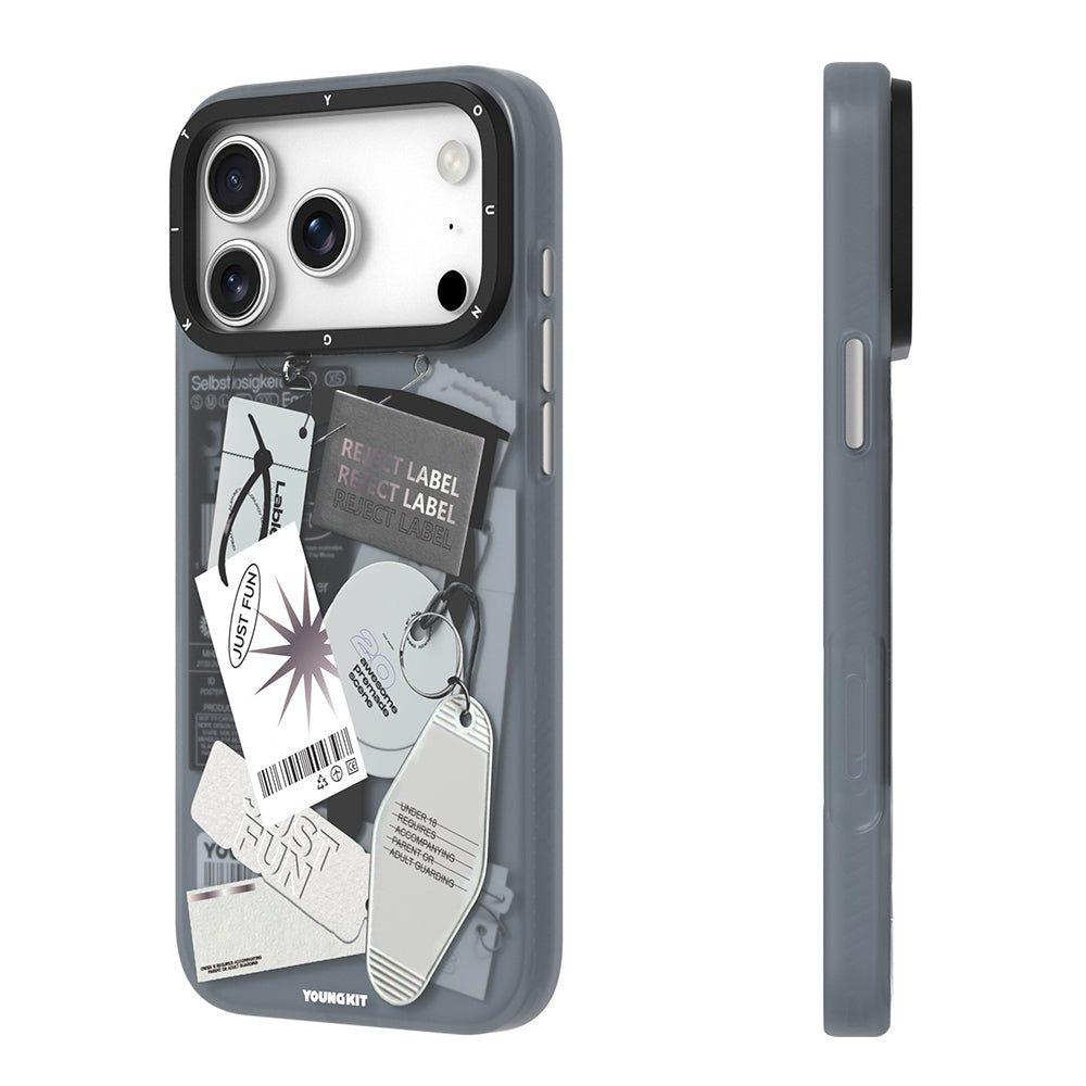 iPhone 17 Pro Kılıf M-Safe Şarj Özellikli Youngkit Different Dimension Serisi Kılıf