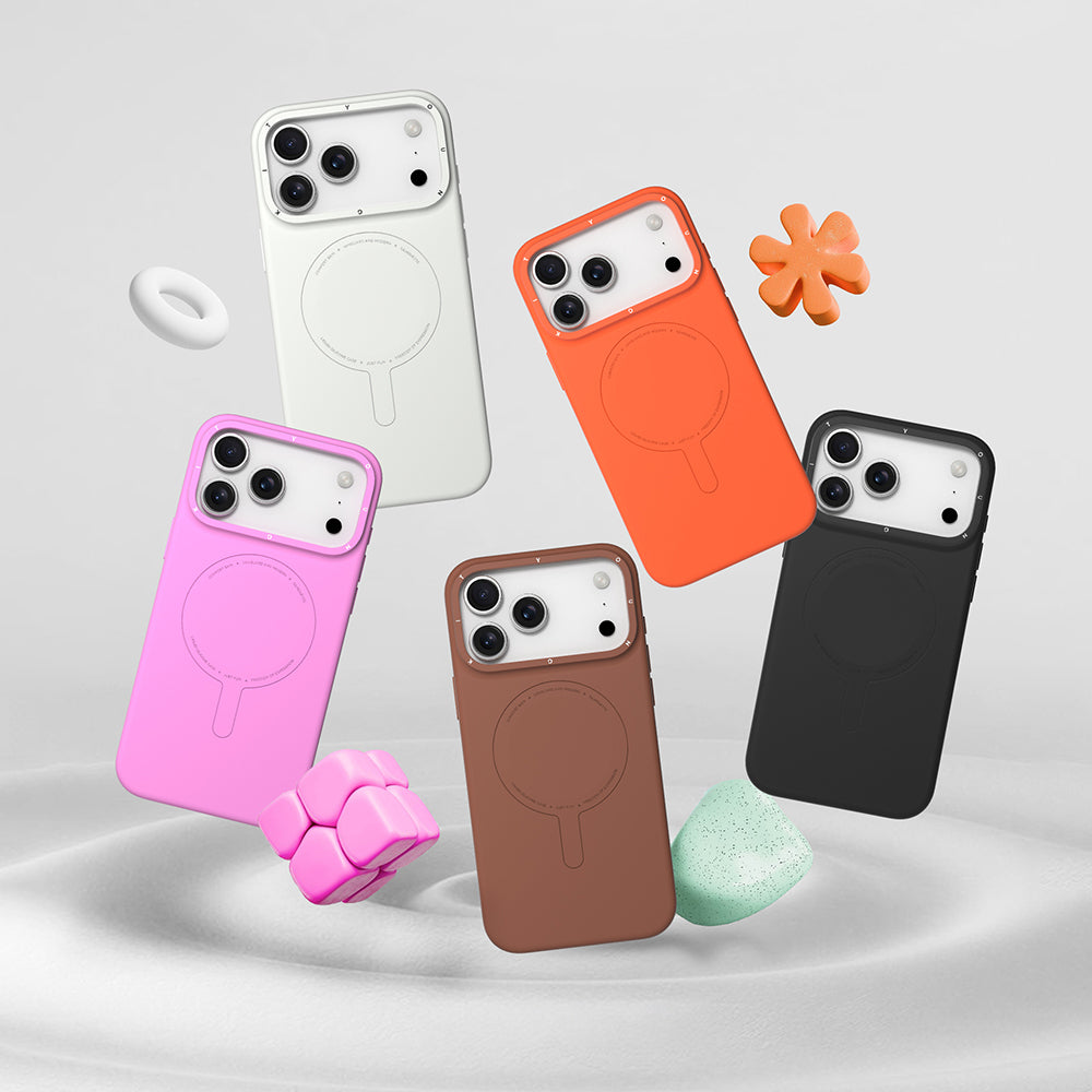 iPhone 17 Pro Kılıf M-Safe Şarj Özellikli Youngkit Morandi Serisi Kılıf