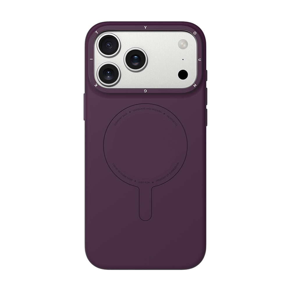 iPhone 17 Pro Kılıf M-Safe Şarj Özellikli Youngkit Morandi Serisi Kılıf