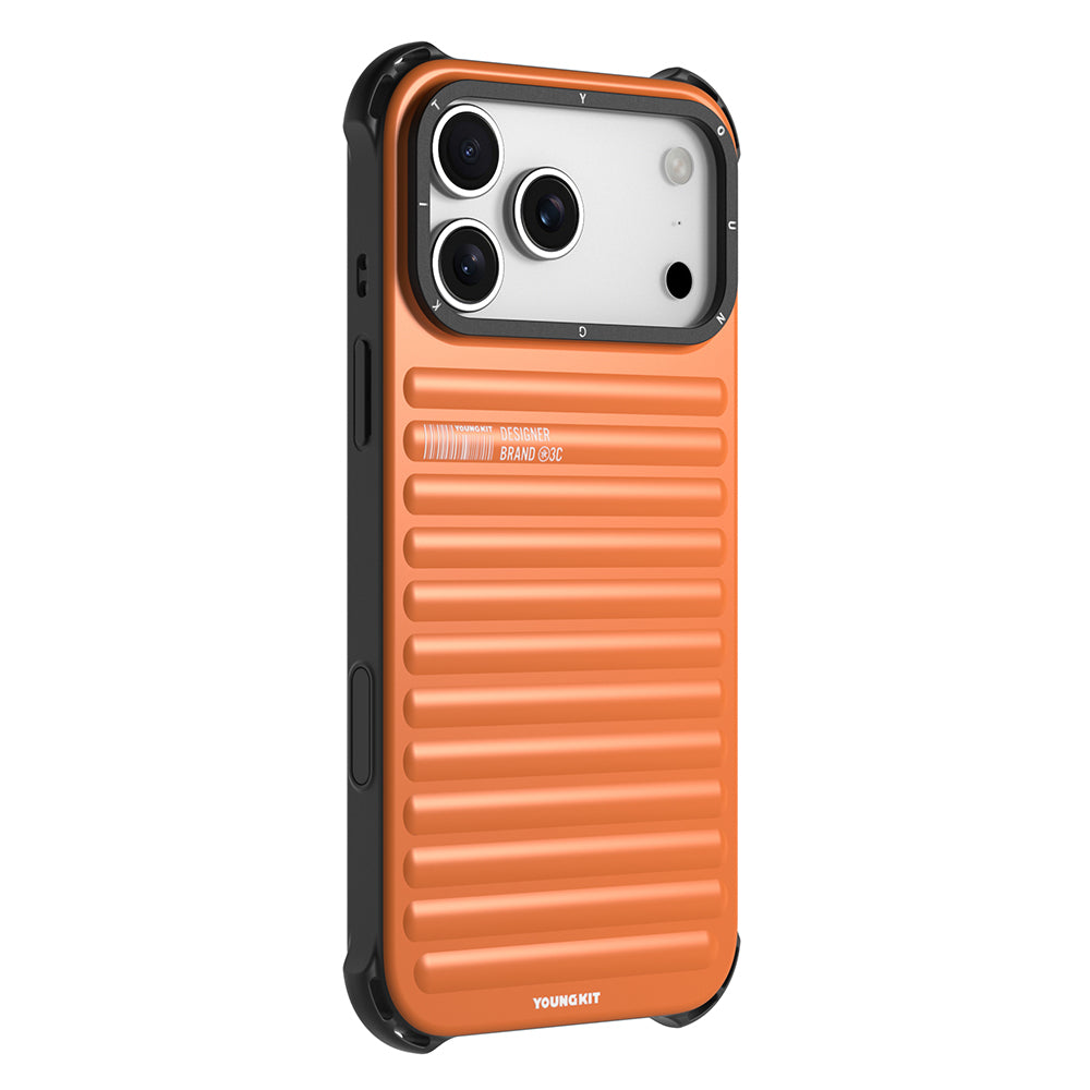 iPhone 17 Pro Kılıf Mat Renkli Tasarım Youngkit True Color Serisi Kılıf