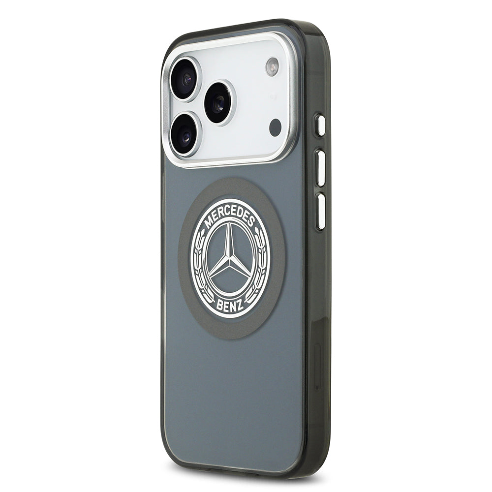 iPhone 17 Pro Kılıf Mercedes Benz Orijinal Lisanslı M-safe Şarj Özellikli Çift Katmanlı PC Nostaljik Yıldız Dizayn Kılıf