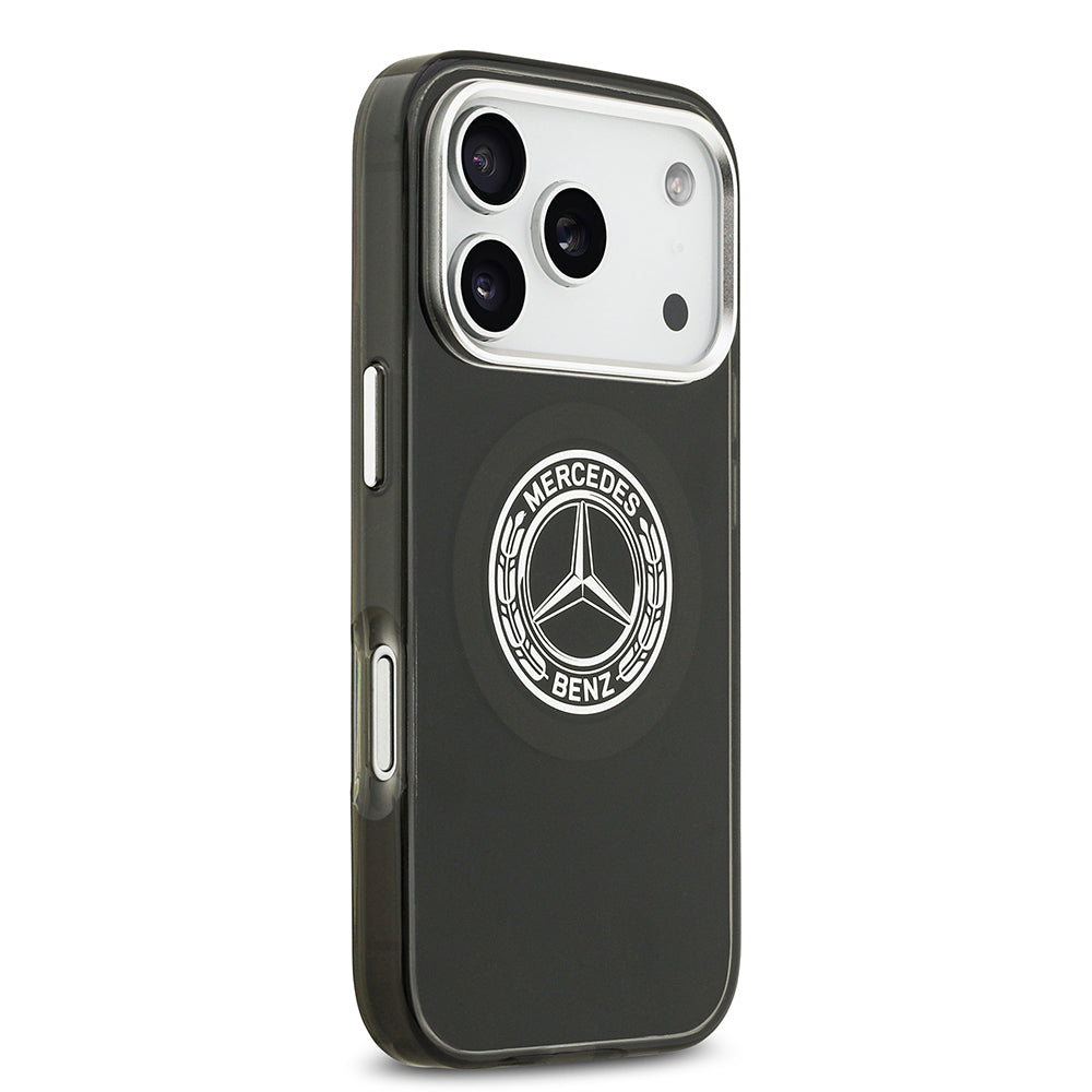 iPhone 17 Pro Kılıf Mercedes Benz Orijinal Lisanslı M-safe Şarj Özellikli Çift Katmanlı PC Nostaljik Yıldız Dizayn Kılıf