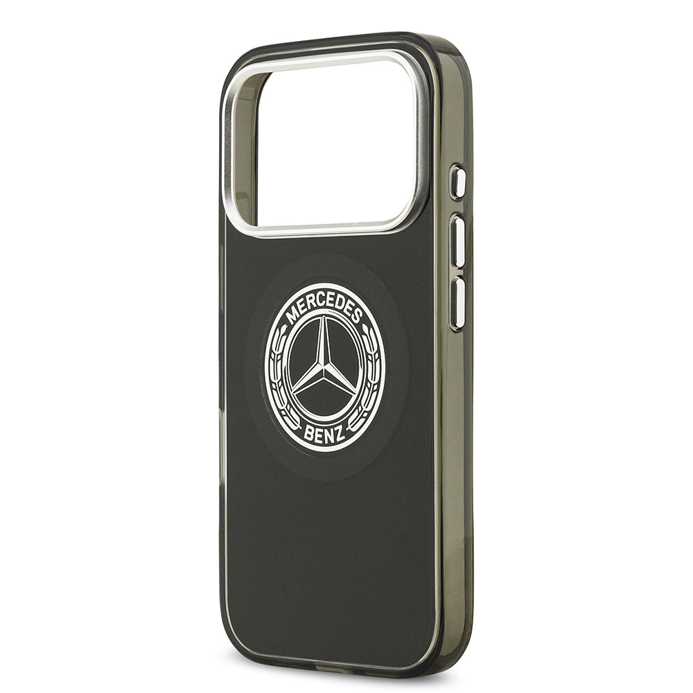 iPhone 17 Pro Kılıf Mercedes Benz Orijinal Lisanslı M-safe Şarj Özellikli Çift Katmanlı PC Nostaljik Yıldız Dizayn Kılıf