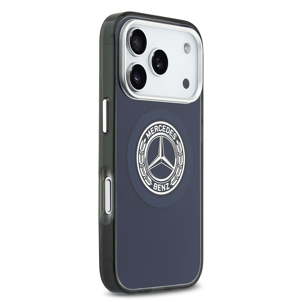 iPhone 17 Pro Kılıf Mercedes Benz Orijinal Lisanslı M-safe Şarj Özellikli Çift Katmanlı PC Nostaljik Yıldız Dizayn Kılıf