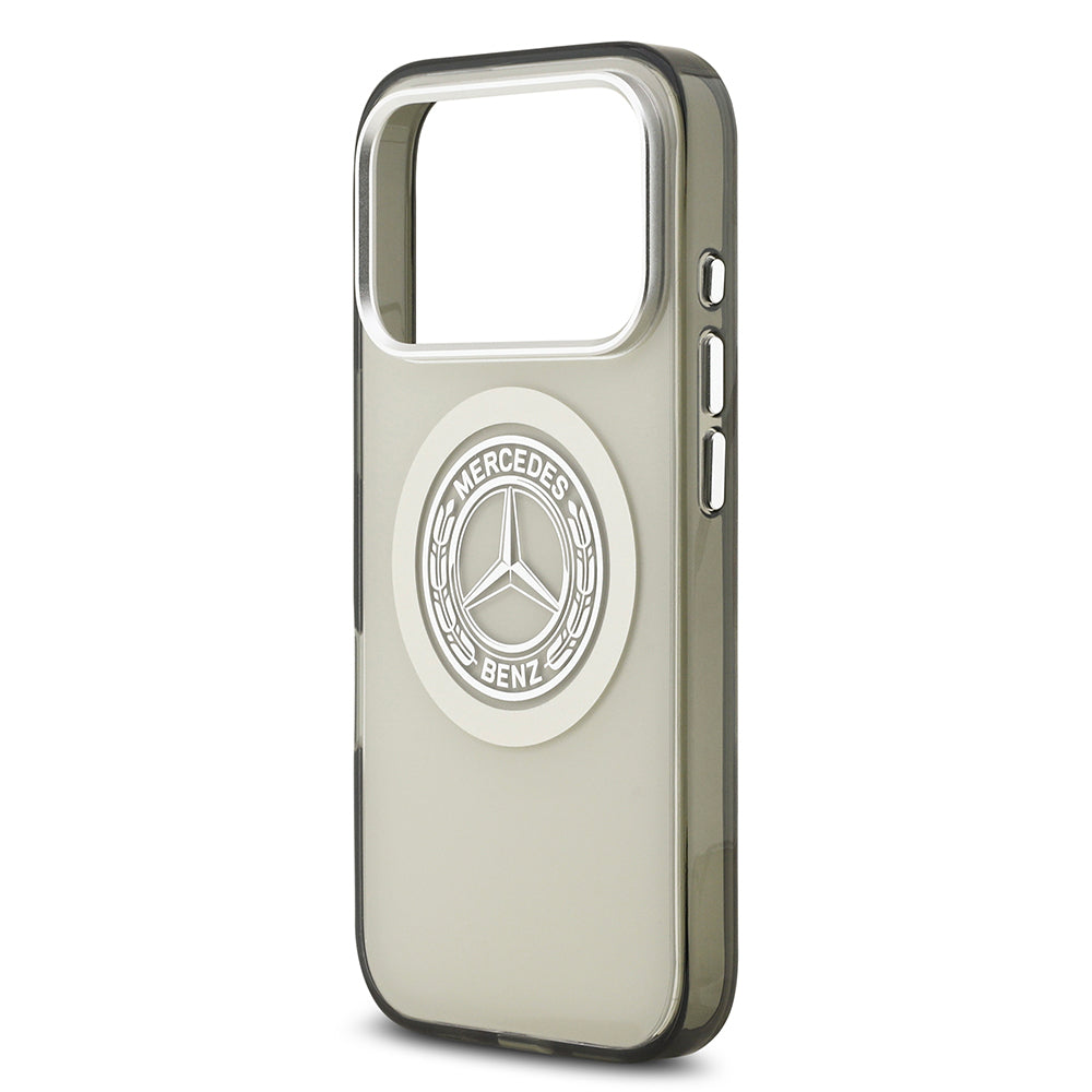 iPhone 17 Pro Kılıf Mercedes Benz OrijinalLisanslı M-safe Şarj Özellikli Çift Katmanlı PC Nostaljik Yıldız Dizayn Kılıf