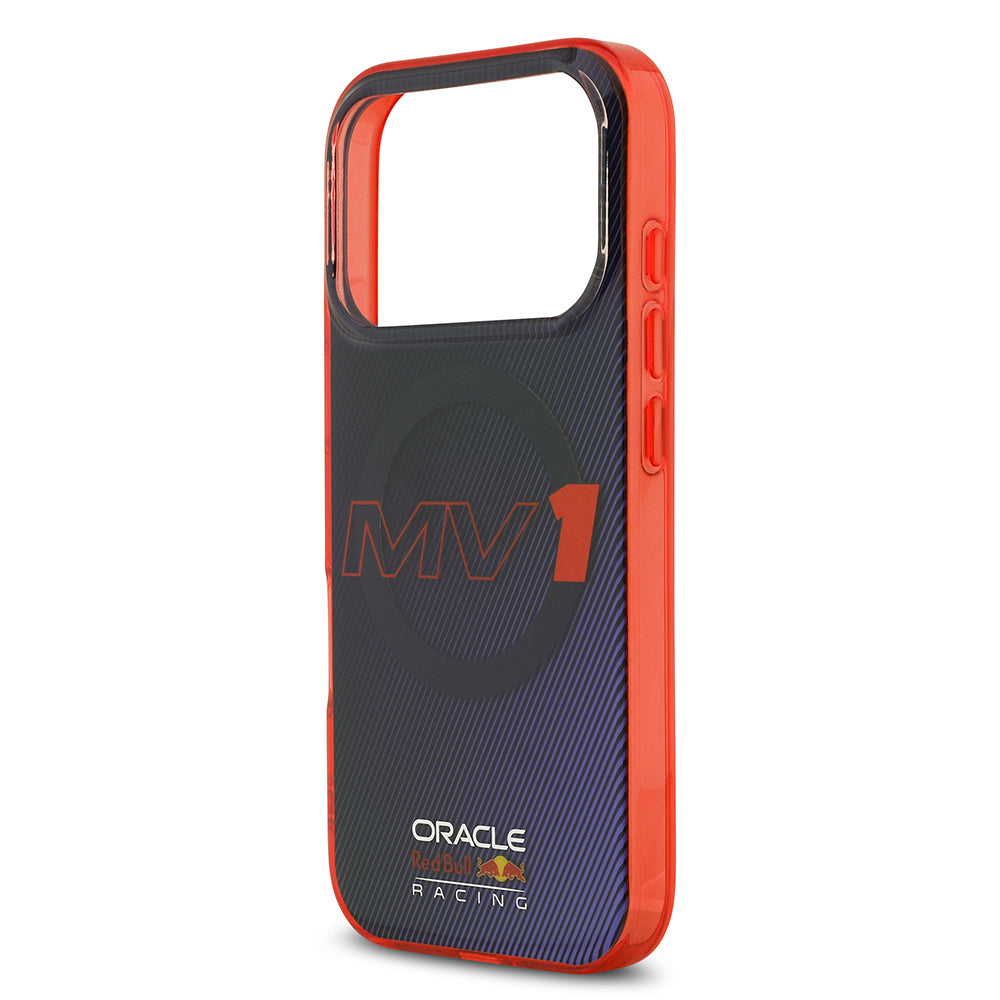 iPhone 17 Pro Kılıf Redbull Orijinal Lisanslı M-safe Şarj Özellikli Çift Katmanlı Çizgi Desenli Sert PC MV Kılıf