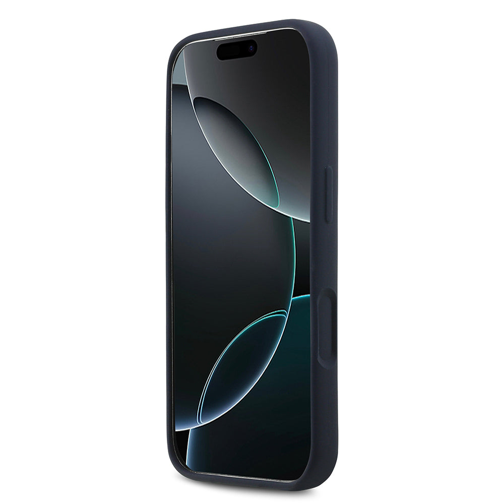 iPhone 17 Pro Kılıf Redbull Orijinal Lisanslı M-safe Şarj Özellikli Kırmızı Halka ve Logo Silikon Kılıf