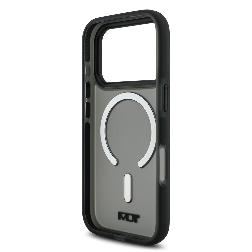 iPhone 17 Pro Kılıf TUMI Orijinal Lisanslı M-safe Şarj Özellikli Buzlu Transparan Kılıf