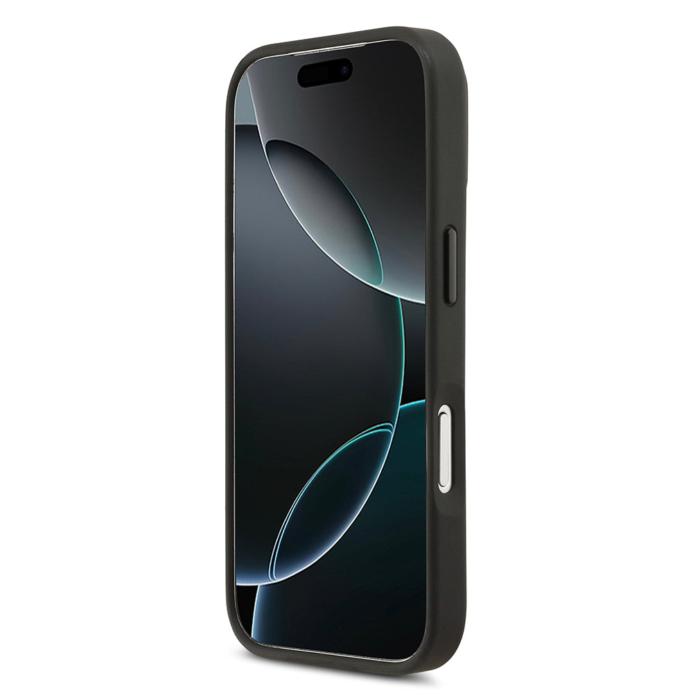 iPhone 17 Pro Kılıf TUMI M-safe Şarj Özellikli Deri Noktalı Dizayn Kılıf