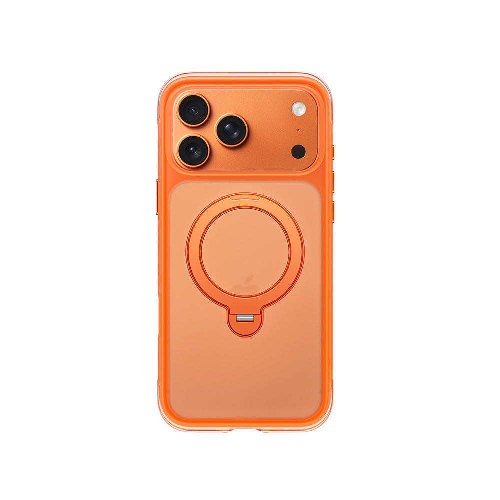 iPhone 17 Pro Kılıf Wiwu AS-203 AeroShield Ultra Serisi M-safe Şarj Özellikli Airbag Tasarımlı Standlı Kılıf