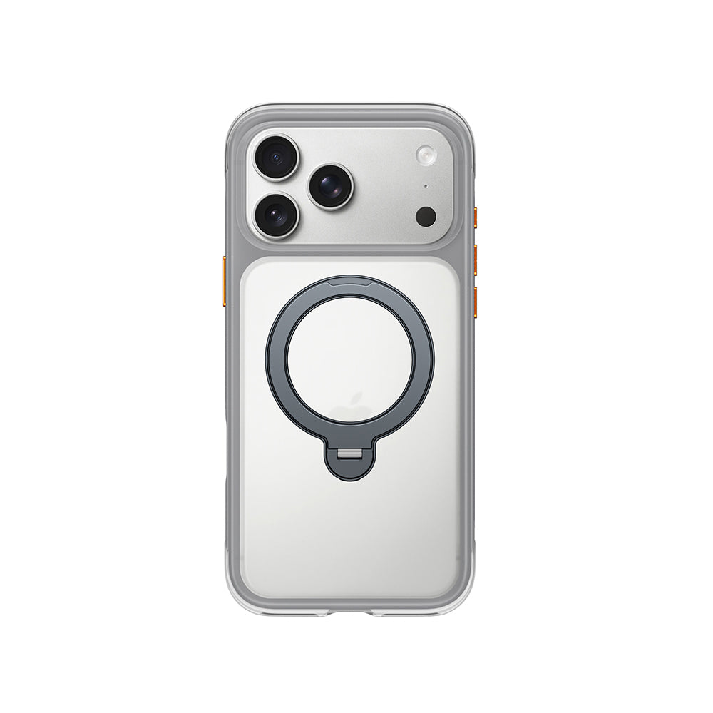 iPhone 17 Pro Kılıf Wiwu AS-203 AeroShield Ultra Serisi M-safe Şarj Özellikli Airbag Tasarımlı Standlı Kılıf