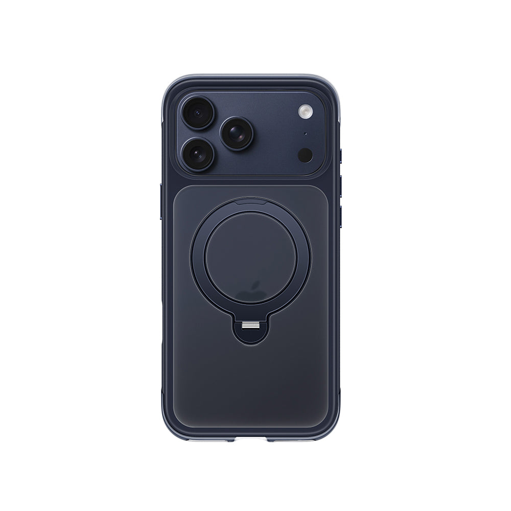 iPhone 17 Pro Kılıf Wiwu AS-203 AeroShield Ultra Serisi M-safe Şarj Özellikli Airbag Tasarımlı Standlı Kılıf