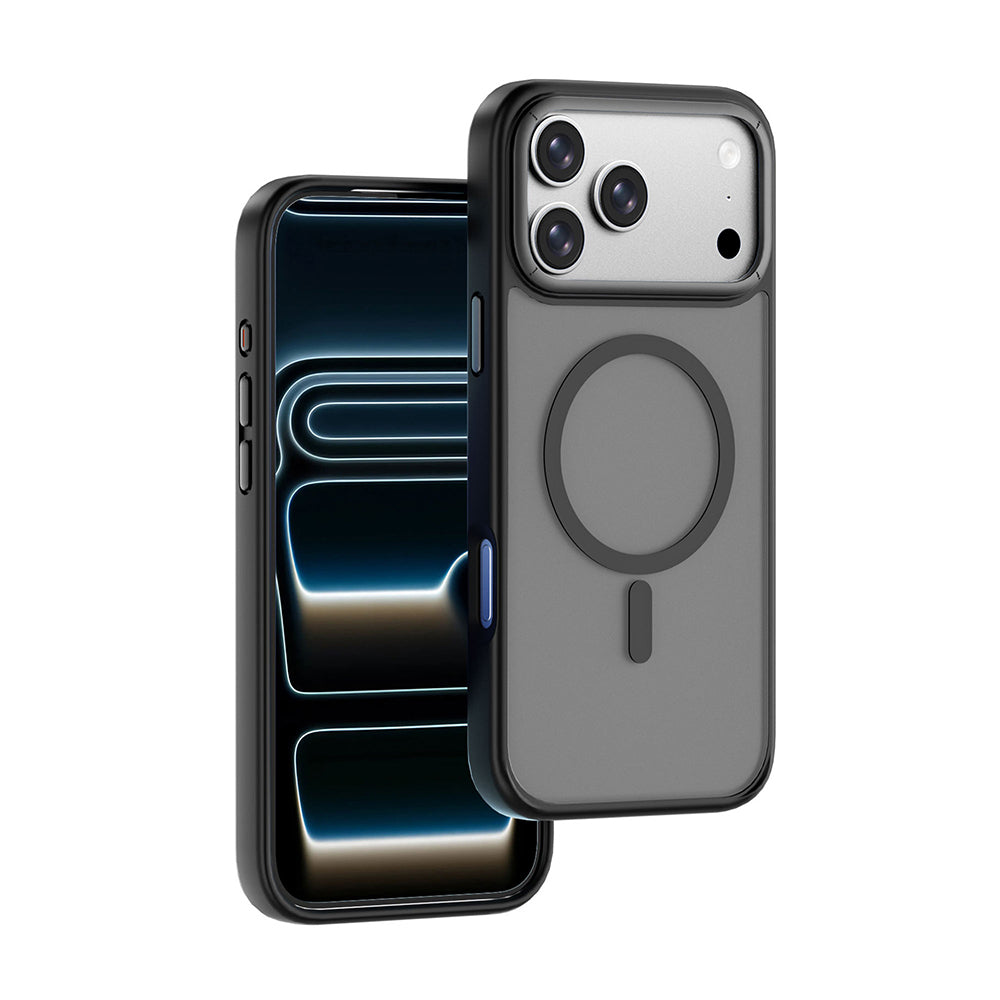 iPhone 17 Pro Kılıf Wiwu FGG-012 ArmorPro Serisi M-safe Şarj Özellikli Parmak İzi Bırakmayan Kılıf