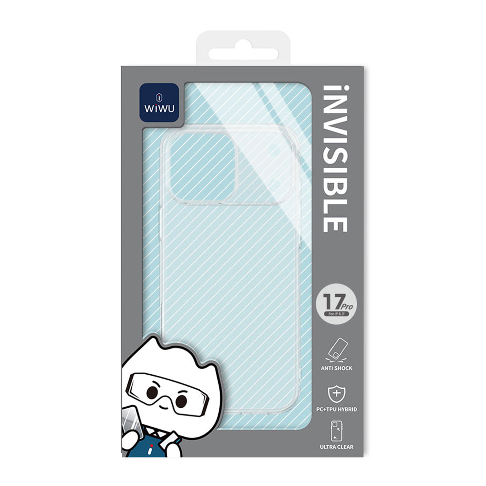 iPhone 17 Pro Kılıf Wiwu YXK-206 Invisible Sert PC Kılıf