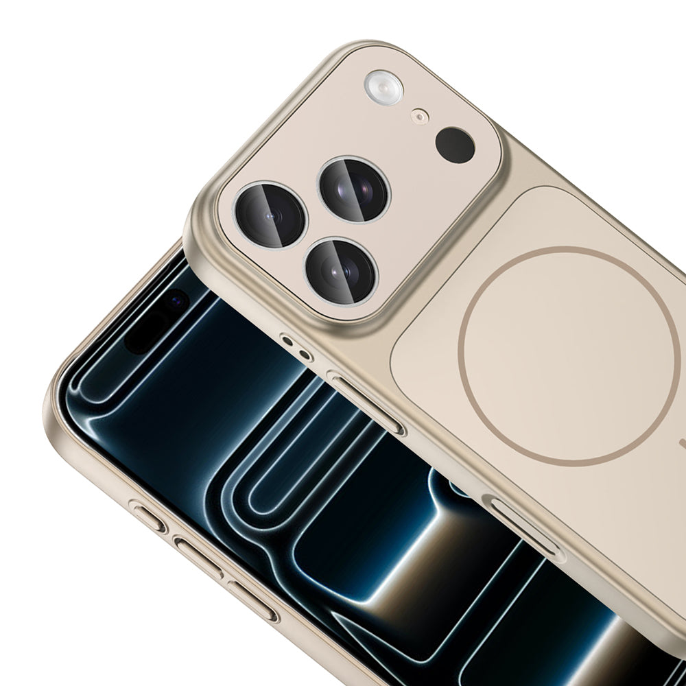 iPhone 17 Pro Kılıf Zore M-Safe Şarj Özellikli Kamera Korumalı Formen Kılıf