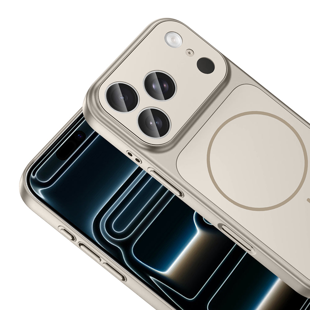 iPhone 17 Pro Kılıf Zore M-Safe Şarj Özellikli Kamera Korumalı Formen Kılıf