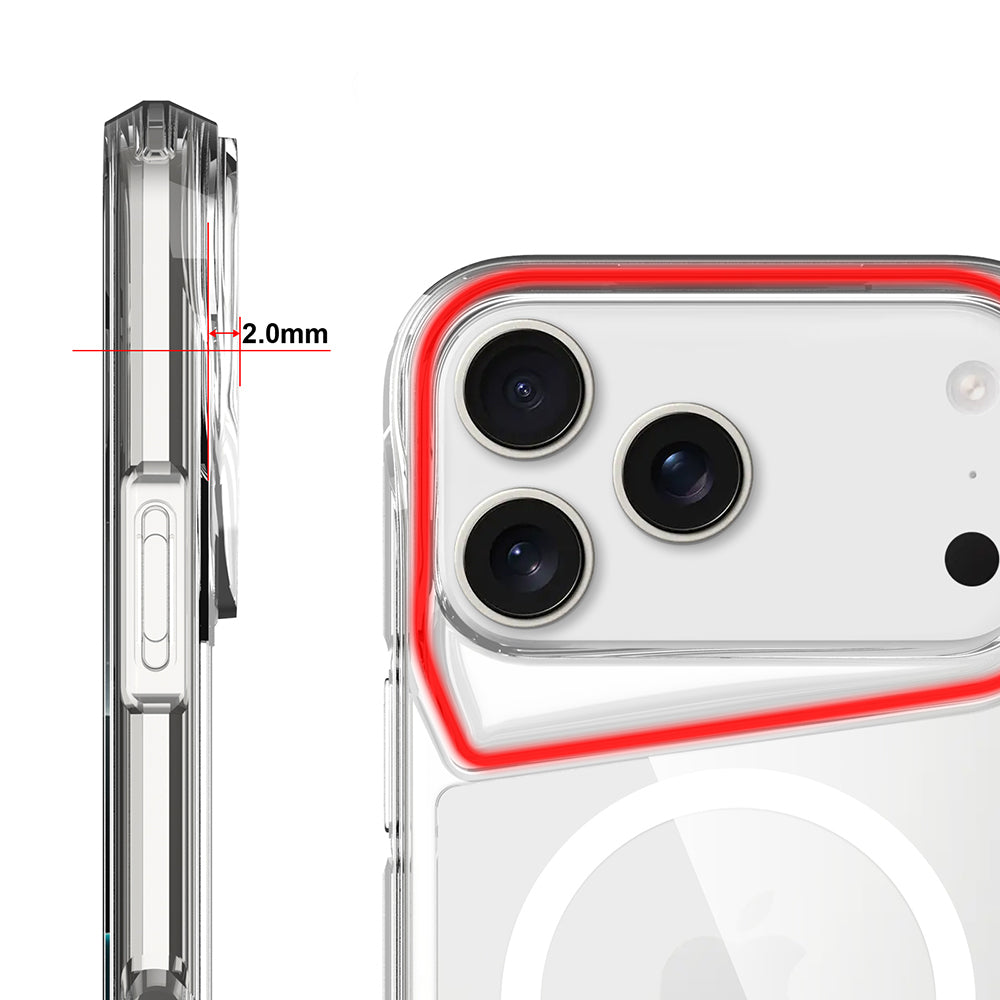 iPhone 17 Pro Kılıf Zore M-safe Şarj Özellikli T-Max M-safe Kılıf