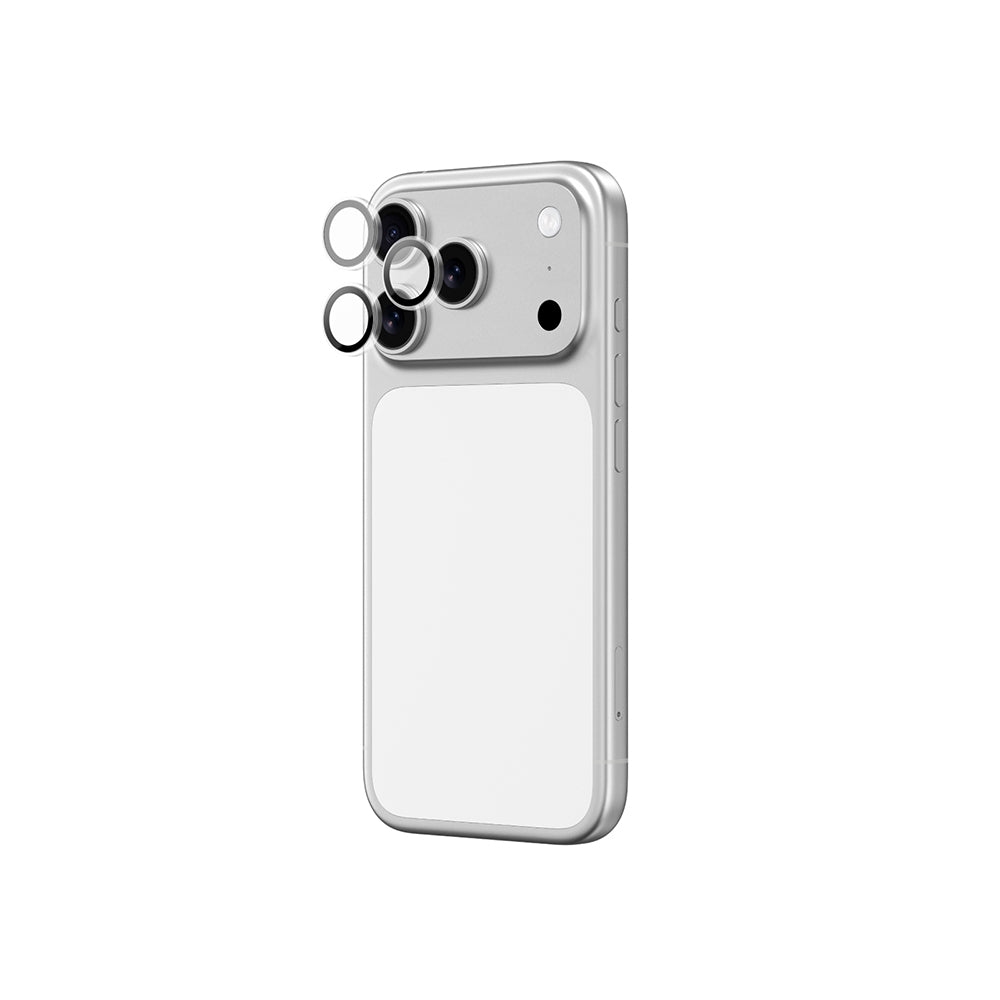 iPhone 17 Pro Max Amazingthing Anti Reflective Kamera Lens Koruyucu + Kolay Uygulama Aparatlı