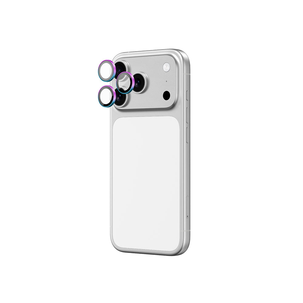 iPhone 17 Pro Max Amazingthing Anti Reflective Kamera Lens Koruyucu + Kolay Uygulama Aparatlı