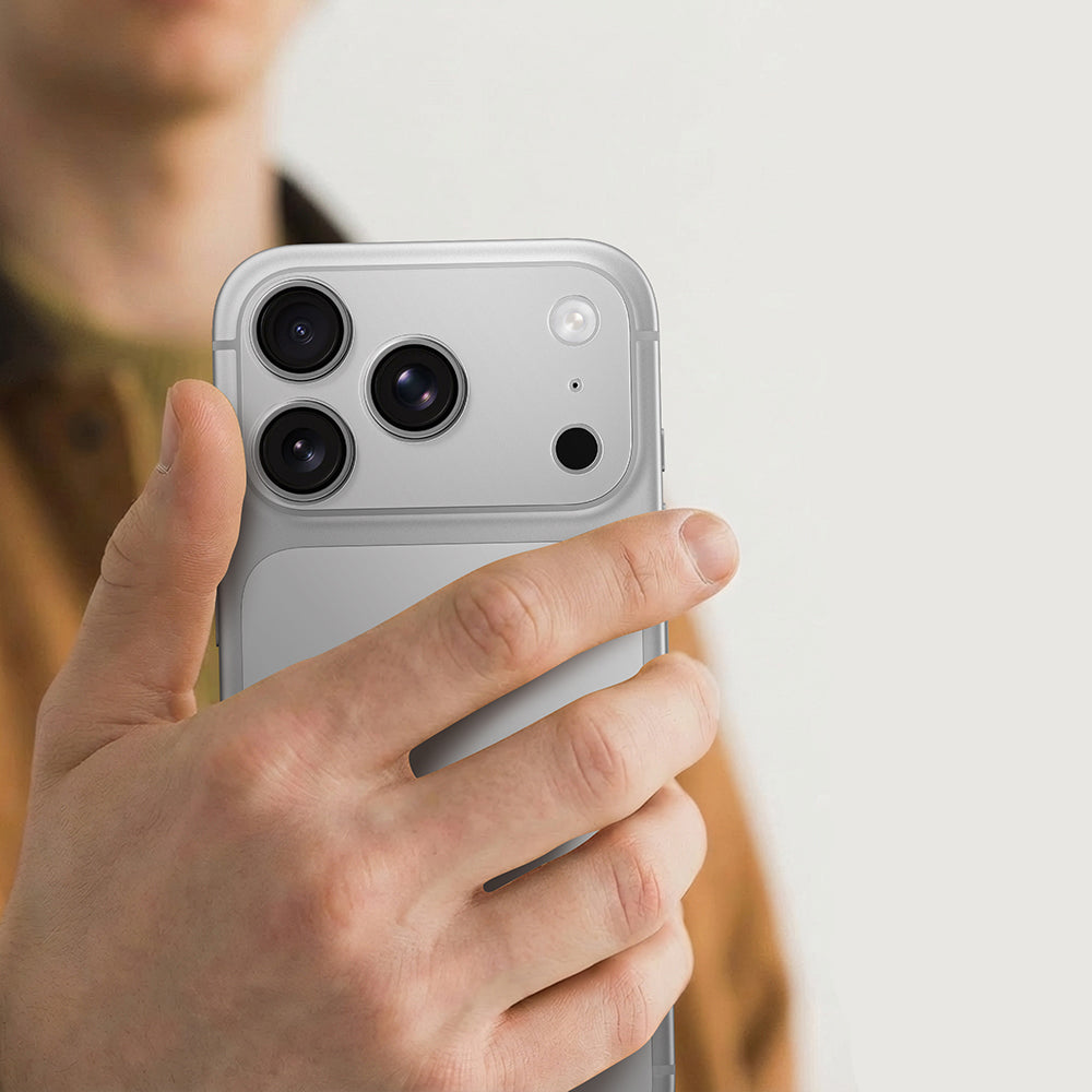 iPhone 17 Pro Max Amazingthing Parmak İzi Bırakmayan Kamera Lens Çerçeve Koruyucu