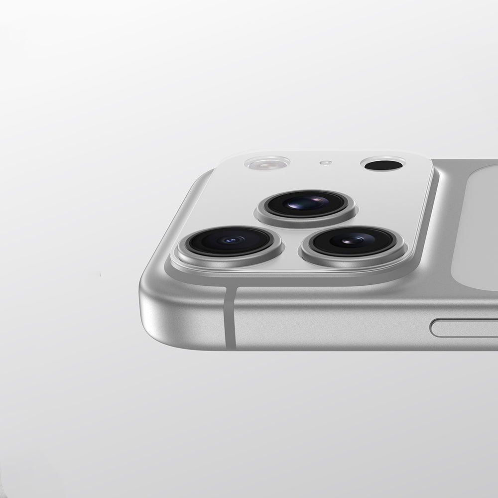 iPhone 17 Pro Max Amazingthing Parmak İzi Bırakmayan Kamera Lens Çerçeve Koruyucu