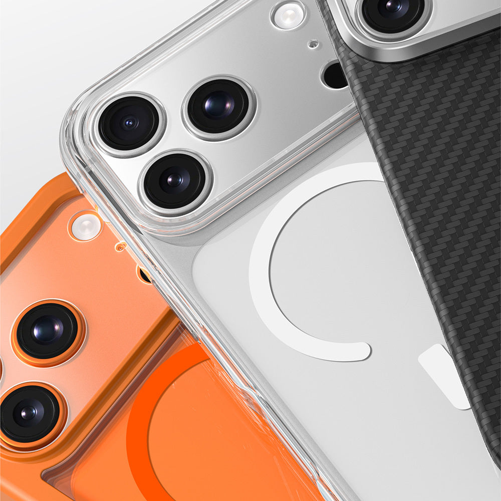 iPhone 17 Pro Max Amazingthing Parmak İzi Bırakmayan Kamera Lens Çerçeve Koruyucu