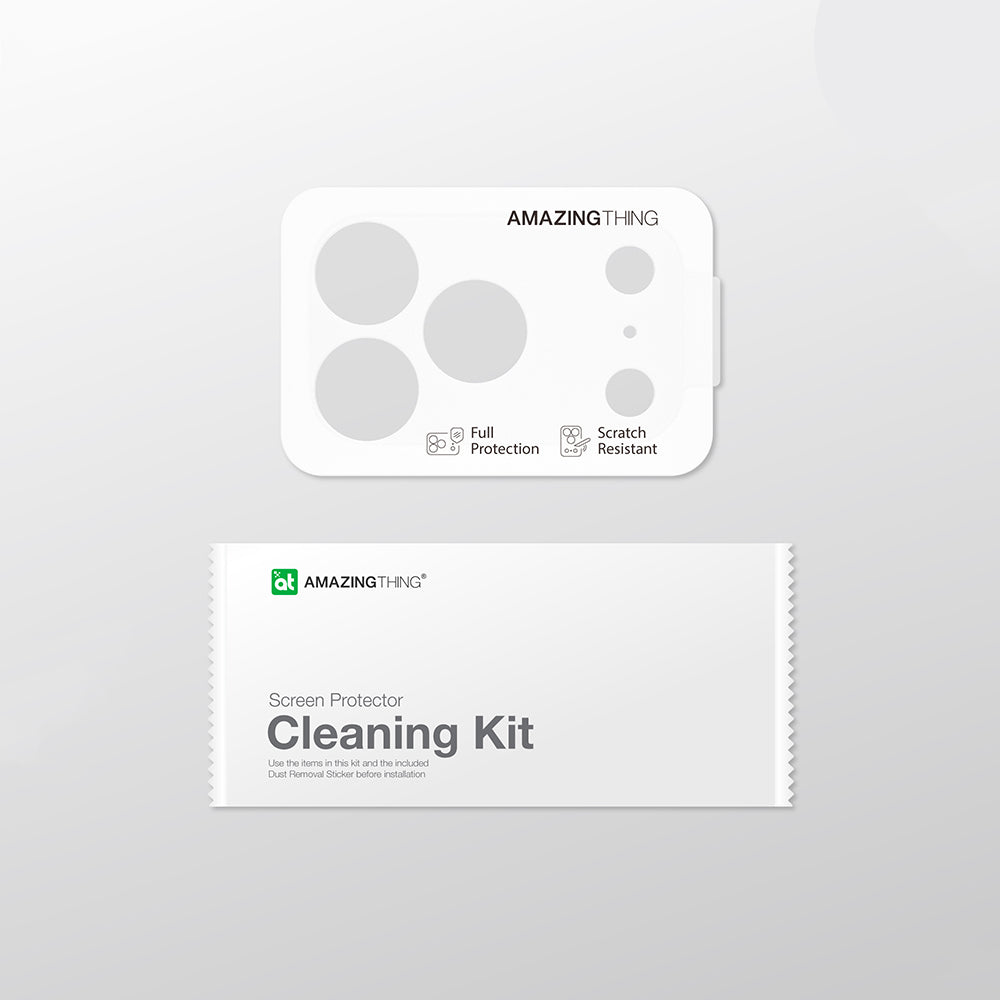 iPhone 17 Pro Max Amazingthing Parmak İzi Bırakmayan Kamera Lens Çerçeve Koruyucu