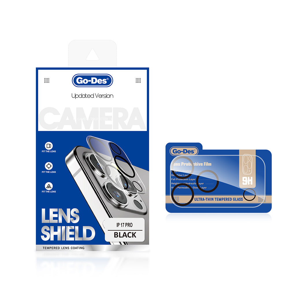 iPhone 17 Pro Max Go Des Lens Shield CL-14 Kamera Lens Koruyucu