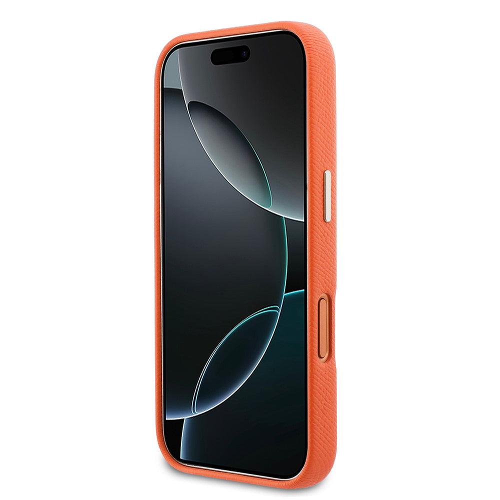 iPhone 17 Pro Max Kılıf Guess Orijinal Lisanslı 4G Büyük Metal Kamera Çerçeveli PU Deri Resin Kılıf