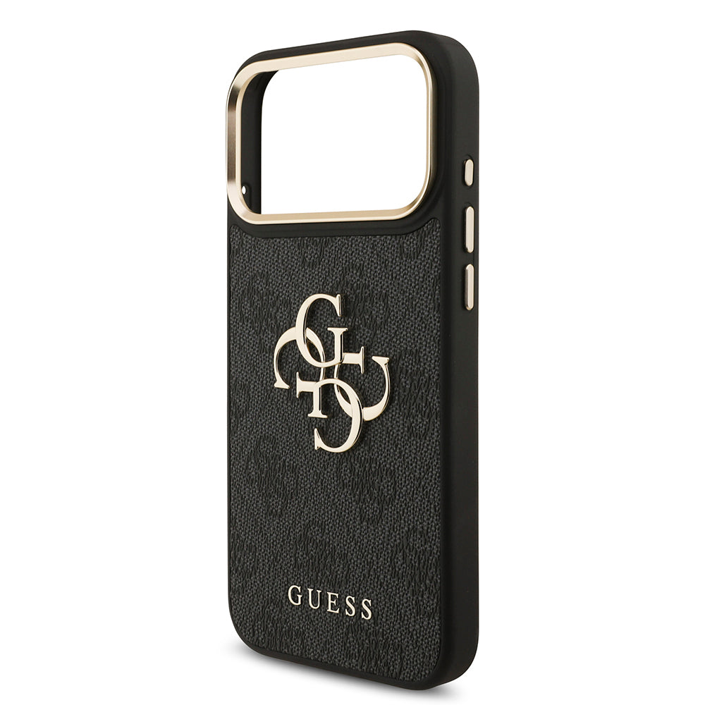 iPhone 17 Pro Max Kılıf Guess Orijinal Lisanslı 4G Büyük Metal Logolu Kalın Askılı Kılıf