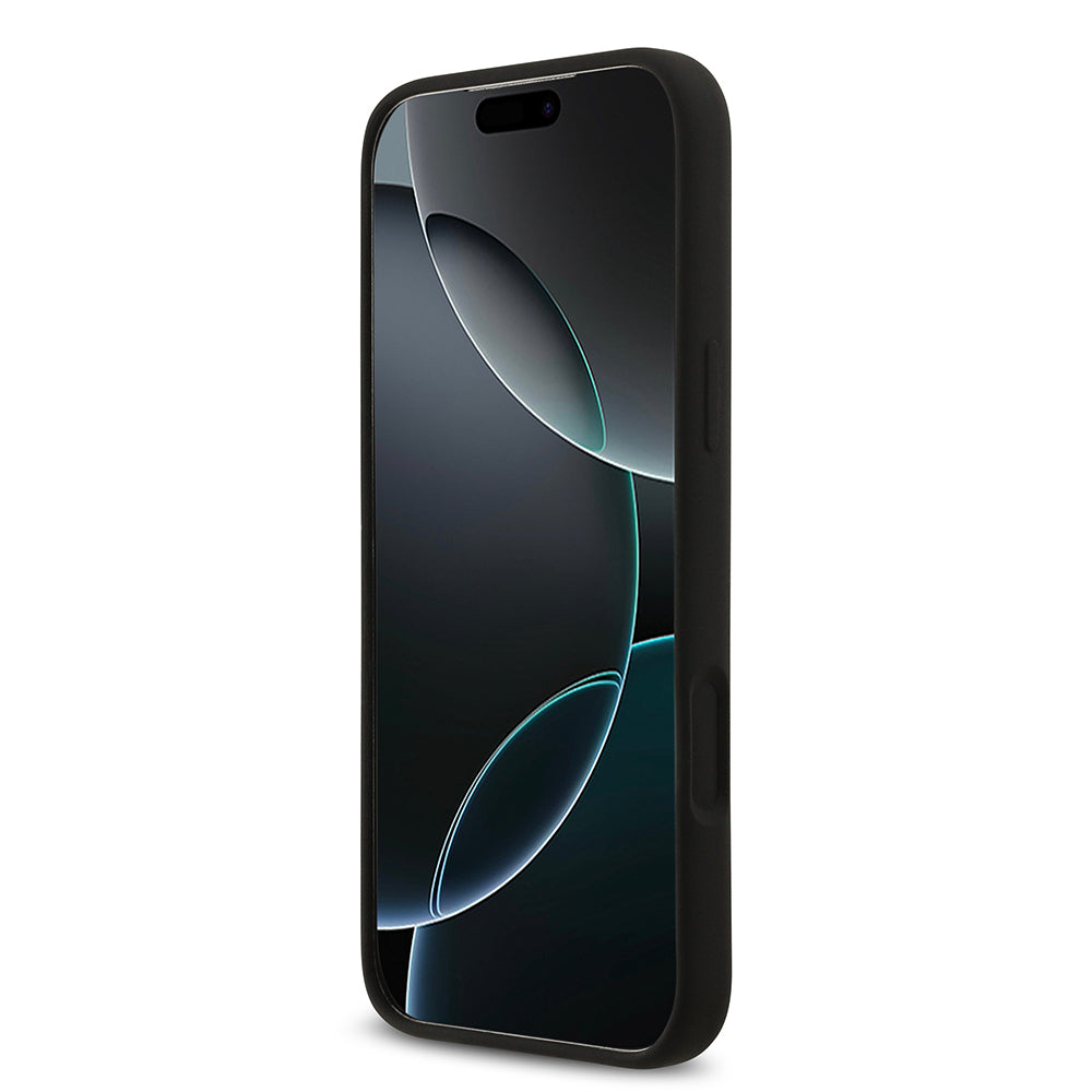 iPhone 17 Pro Max Kılıf Guess Orijinal Lisanslı Grained Yazı Logolu Kılıf