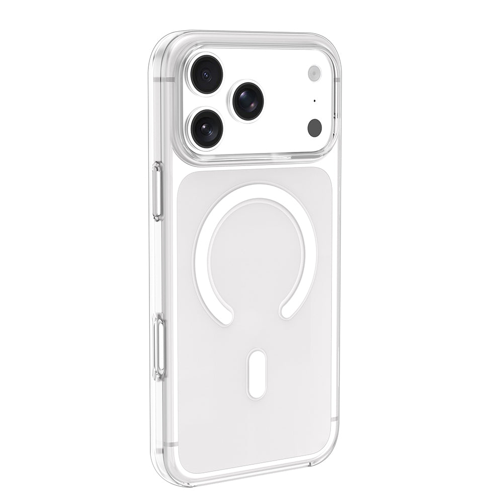 iPhone 17 Pro Max Kılıf IC Çipli Zore Wireless Şarj Özellikli Şeffaf Orjin Kılıf