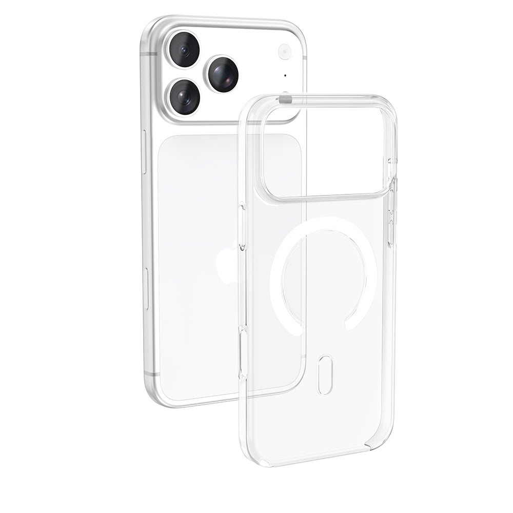 iPhone 17 Pro Max Kılıf IC Çipli Zore Wireless Şarj Özellikli Şeffaf Orjin Kılıf