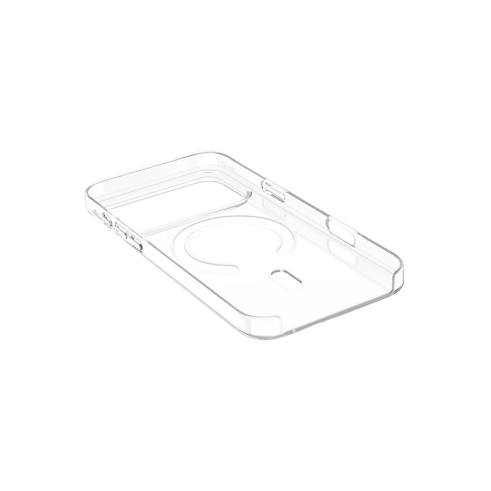 iPhone 17 Pro Max Kılıf IC Çipli Zore Wireless Şarj Özellikli Şeffaf Orjin Kılıf