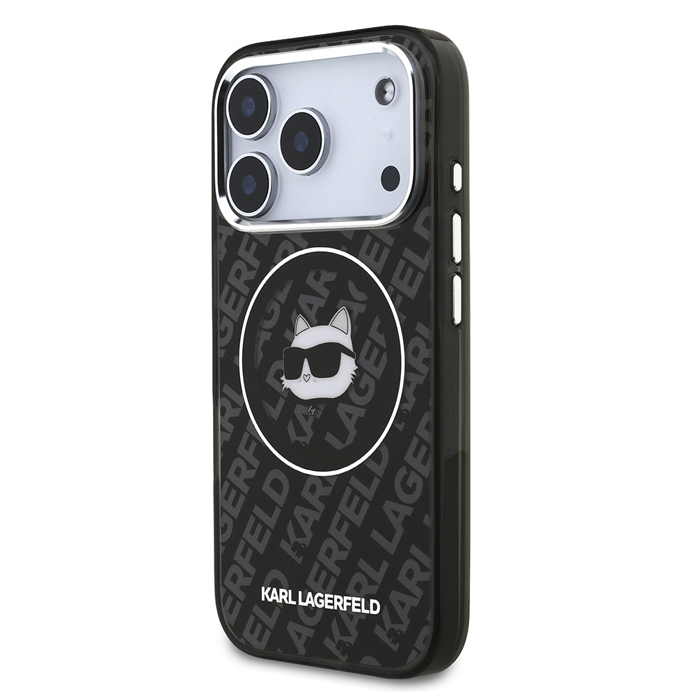 iPhone 17 Pro Max Kılıf Karl Lagerfeld Orijinal Lisanslı IML Baskılı Choupette Heads Kılıf