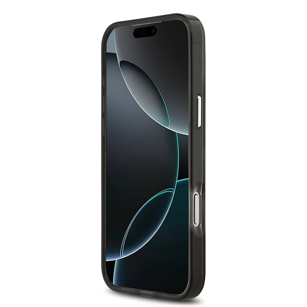 iPhone 17 Pro Max Kılıf Karl Lagerfeld Orijinal Lisanslı M-safe Şarj Özellikli IML Leopar Baskılı Kılıf