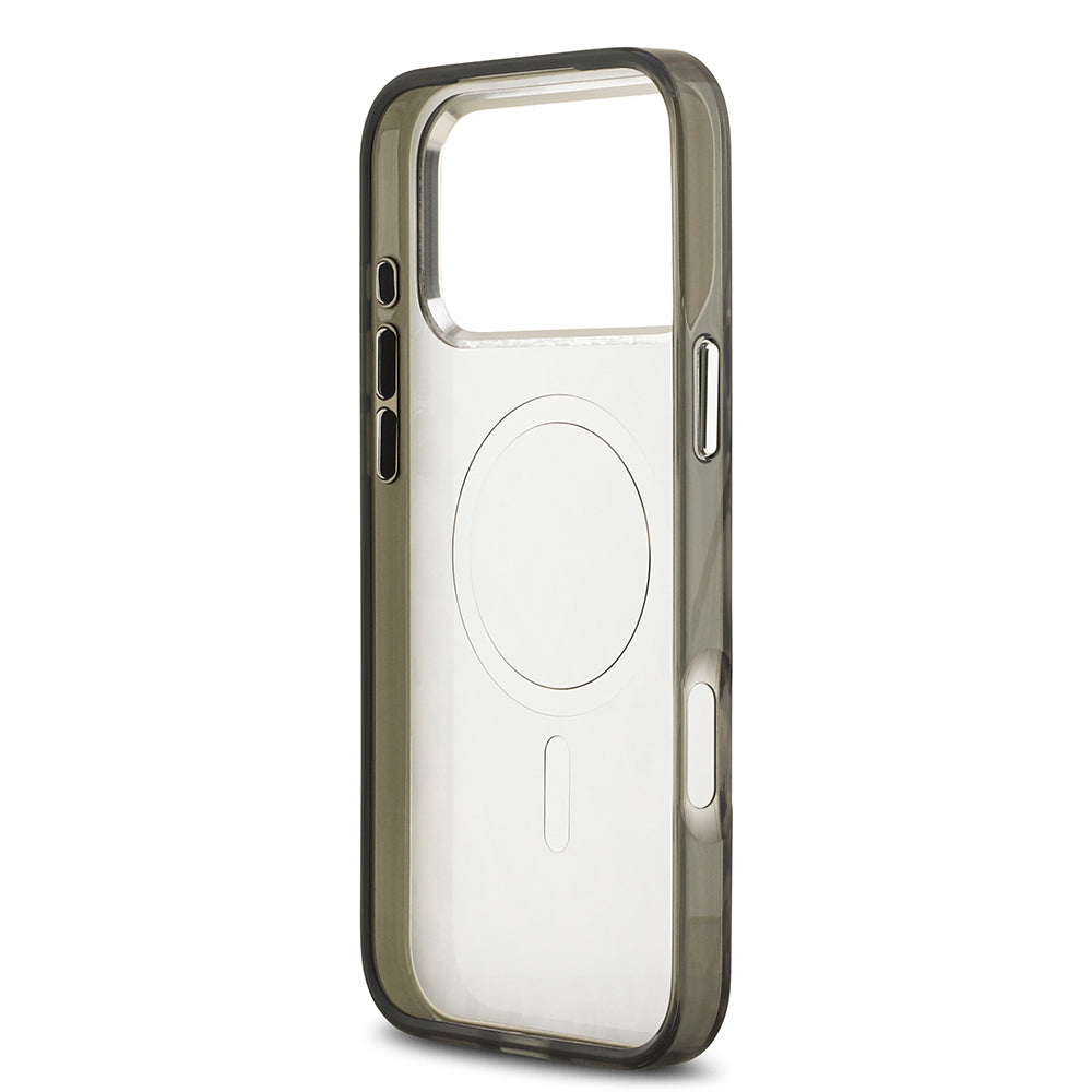 iPhone 17 Pro Max Kılıf Karl Lagerfeld Orijinal Lisanslı M-safe Şarj Özellikli IML Leopar Baskılı Kılıf