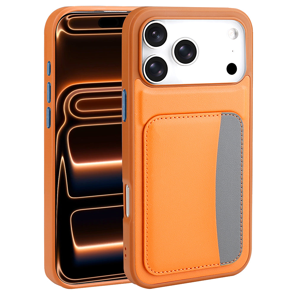 iPhone 17 Pro Max Kılıf Kartlıklı Zore X-Kart Silikon Kılıf