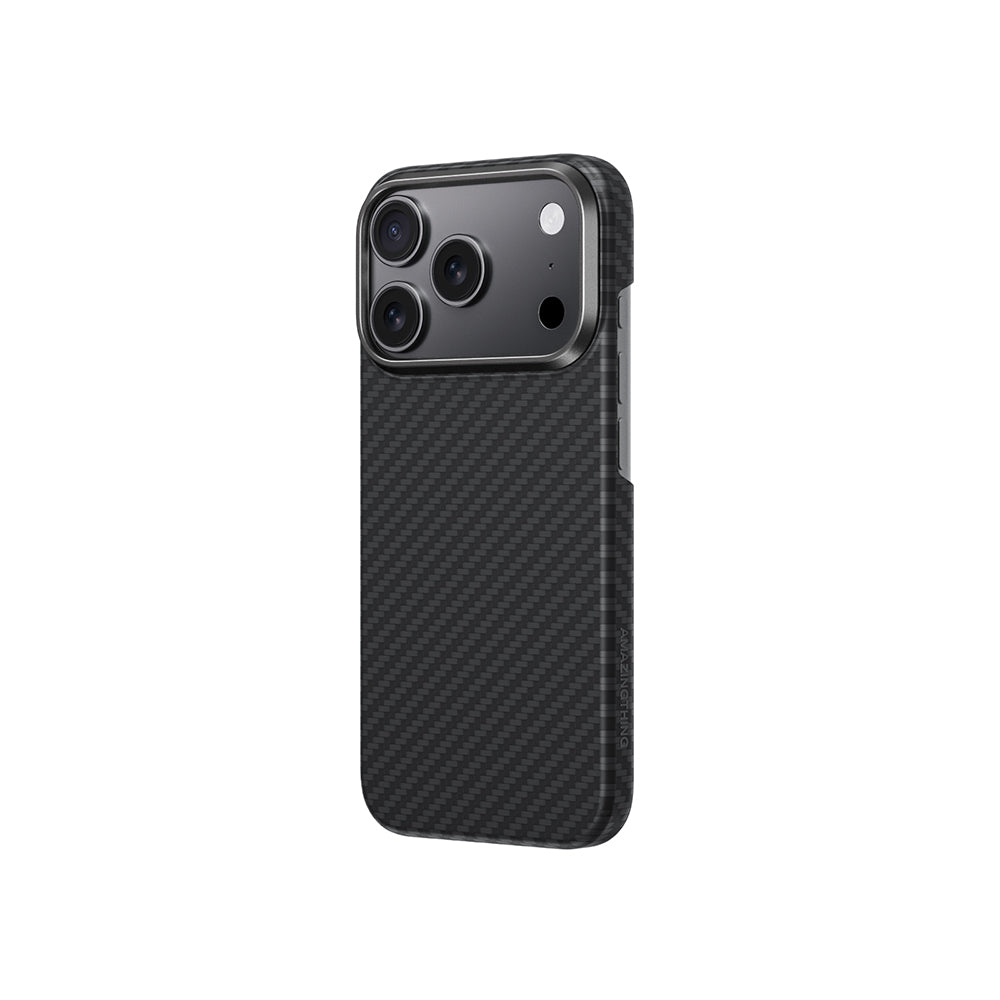 iPhone 17 Pro Max Kılıf M-safe Şarj Özellikli 1500D Aramid Fiber Amazingthing Titan Max Serisi Kılıf