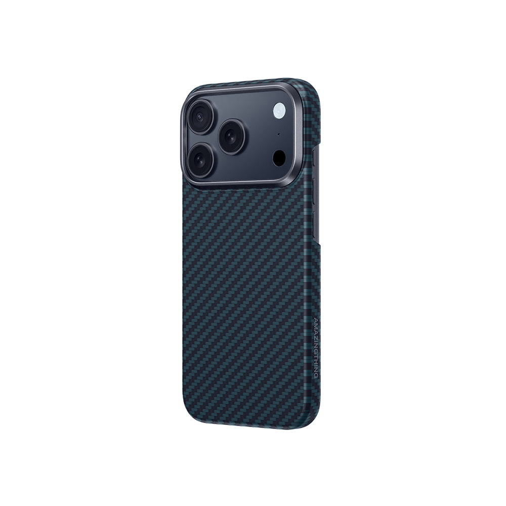 iPhone 17 Pro Max Kılıf M-safe Şarj Özellikli 1500D Aramid Fiber Amazingthing Titan Max Serisi Kılıf
