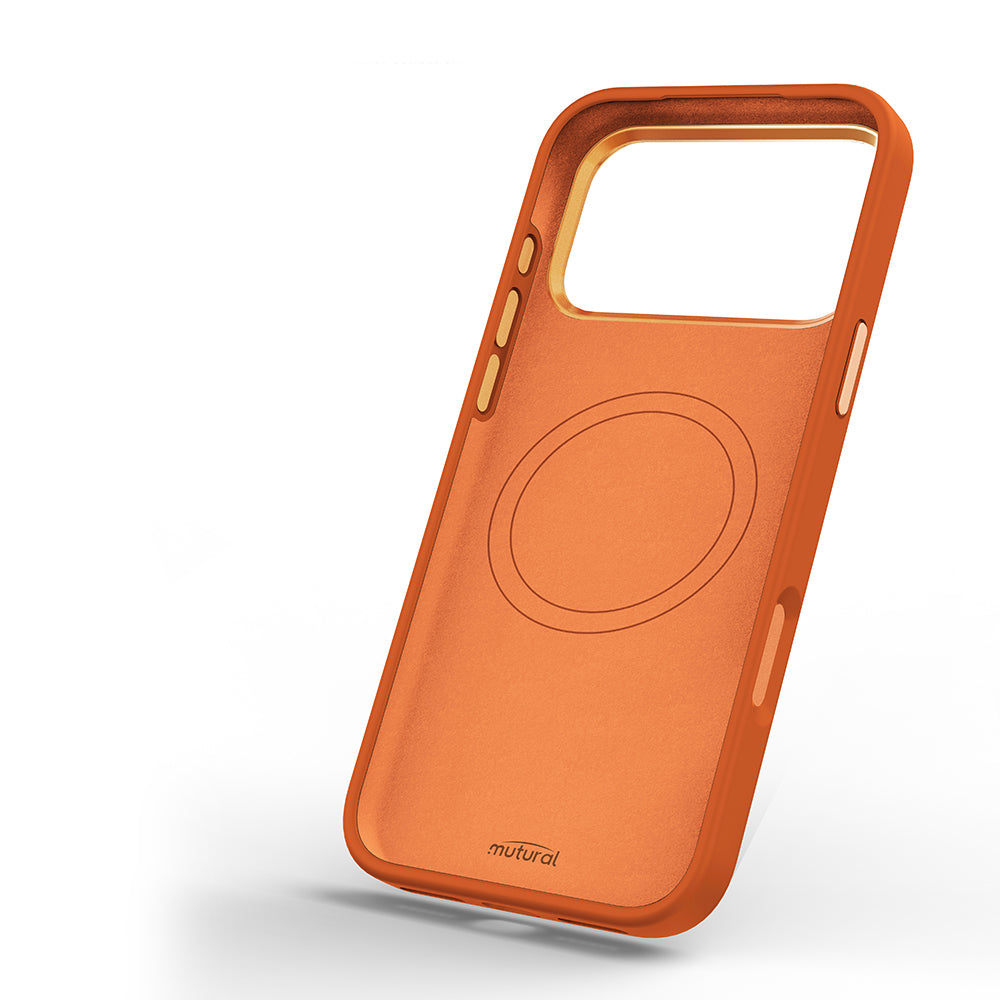 iPhone 17 Pro Max Kılıf M-safe Şarj Özellikli 3D Baskılı Tasarım Mutural The Cat Serisi Kılıf