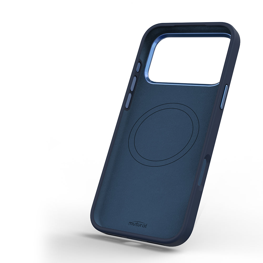 iPhone 17 Pro Max Kılıf M-safe Şarj Özellikli 3D Baskılı Tasarım Mutural The Cat Serisi Kılıf